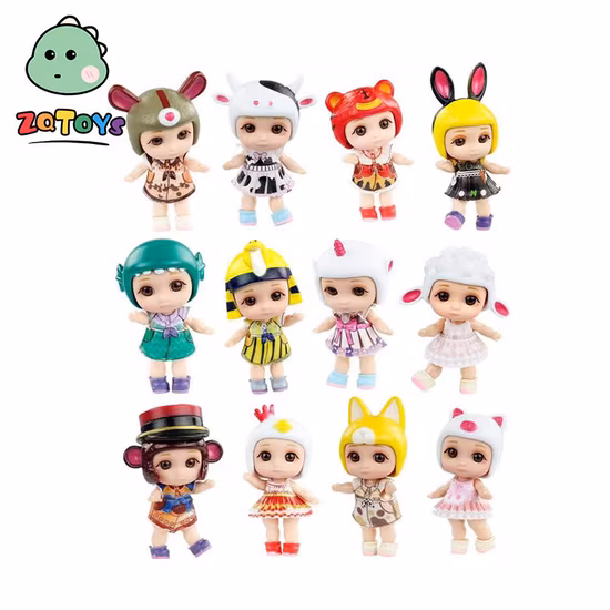 크리스마스 선물 플라스틱 장식품 로봇 키티 장난감의 애니메이션 피규어